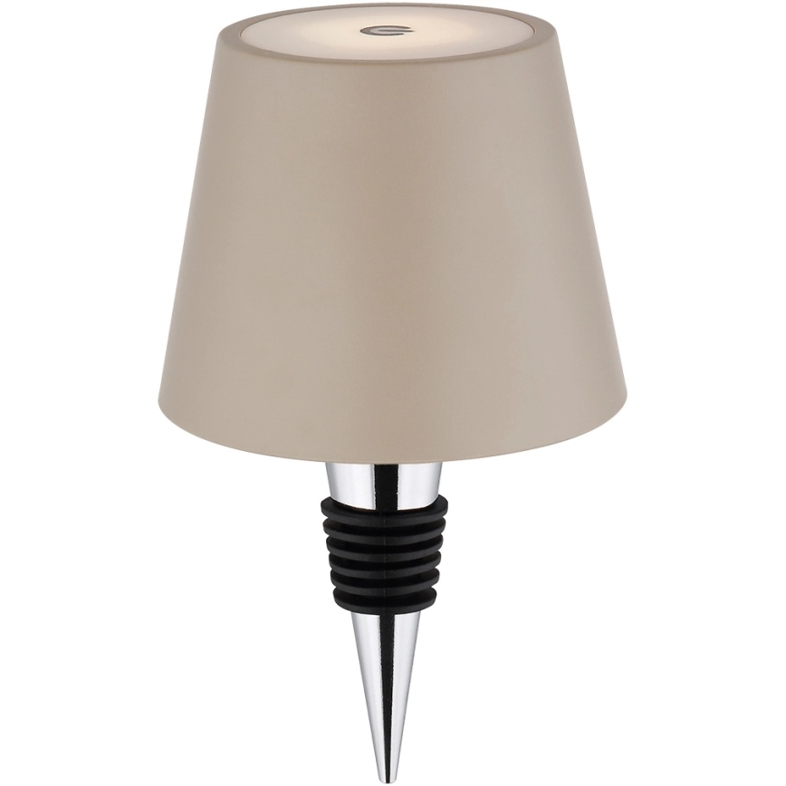 Globo - LED dimējama skārienvadāma uzlādējama āra galda lampa, 3W/5V, 3000/4000/5000K, IP54, 1800 mAh