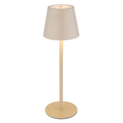 Globo - LED dimējama skārienvadāma uzlādējama āra galda lampa, 3W/5V, 3000/4000/5000K, IP54, 1800 mAh