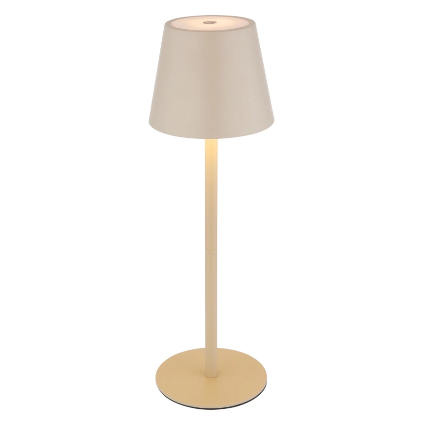 Globo - LED dimējama skārienvadāma uzlādējama āra galda lampa, 3W/5V, 3000/4000/5000K, IP54, 1800 mAh