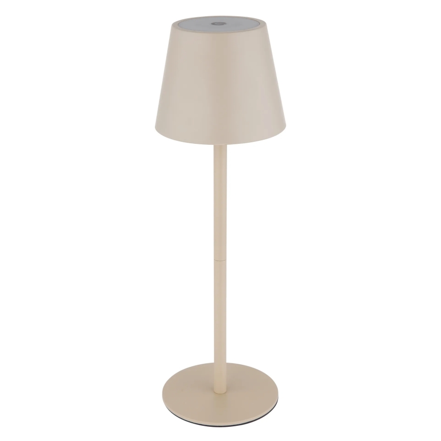 Globo - LED skārienjūtīga, regulējama uzlādējama āra galda lampa 3v1 LED/3W/5V 3000/4000/5000K IP54 1800 mAh