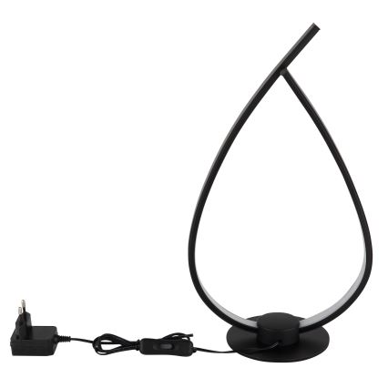 Globo - LED galda lampa LED/6W/230V melna