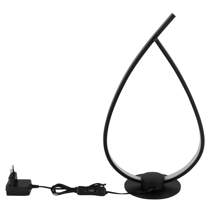 Globo - LED galda lampa LED/6W/230V melna