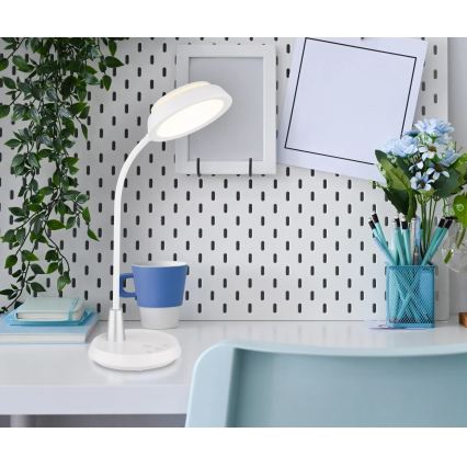 Globo - LED galda lampa ar skārienvadību un regulējamu spilgtumu LED/12W/230V 3000/4000/6500K balta