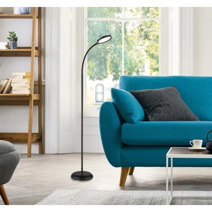 Globo - LED pieskāriena dimējama grīdas lampa LED/8W/230V 2700-6000K melna