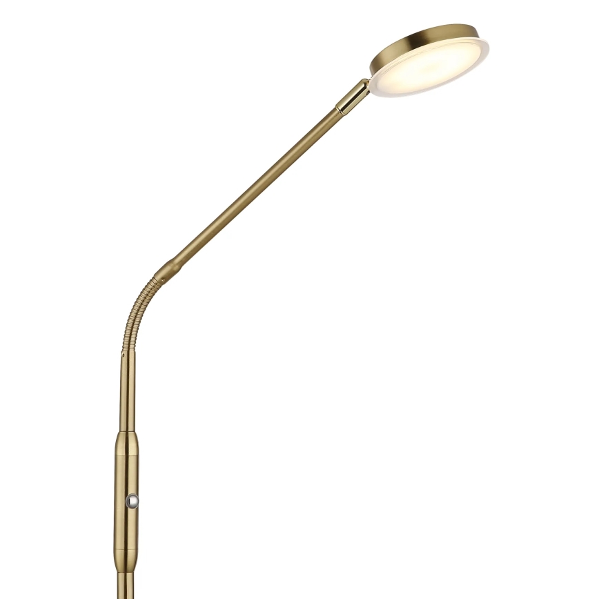 Globo - LED dimējama stāvlampa ar skārienvadību LED/6,5W/230V 2700/3350/4000K misiņš