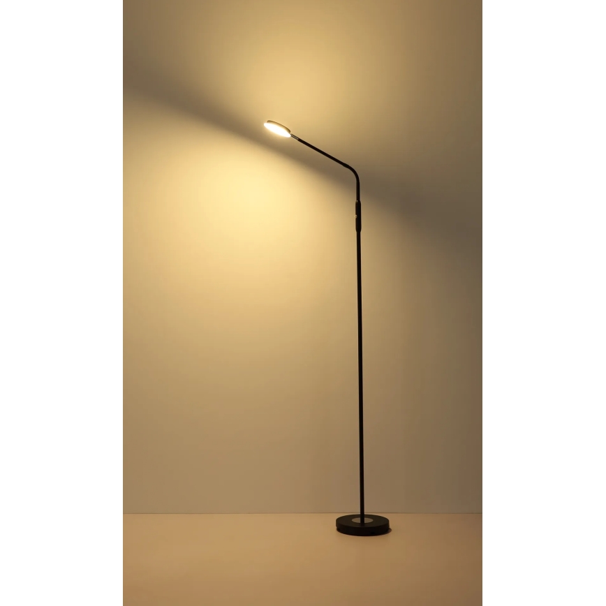 Globo - LED ar pieskārienu regulējama stāvlampa LED/6,5W/230V 2700/3350/4000K melna