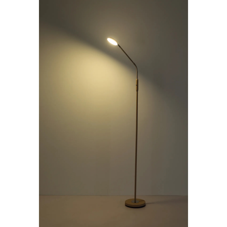 Globo - ar pieskārienu regulējama LED stāvlampa LED/6,5W/230V 2700/3350/4000K bēša