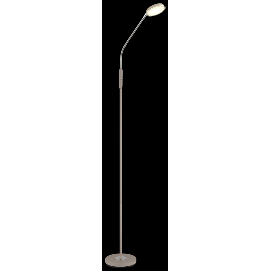 Globo - ar pieskārienu regulējama LED stāvlampa LED/6,5W/230V 2700/3350/4000K bēša