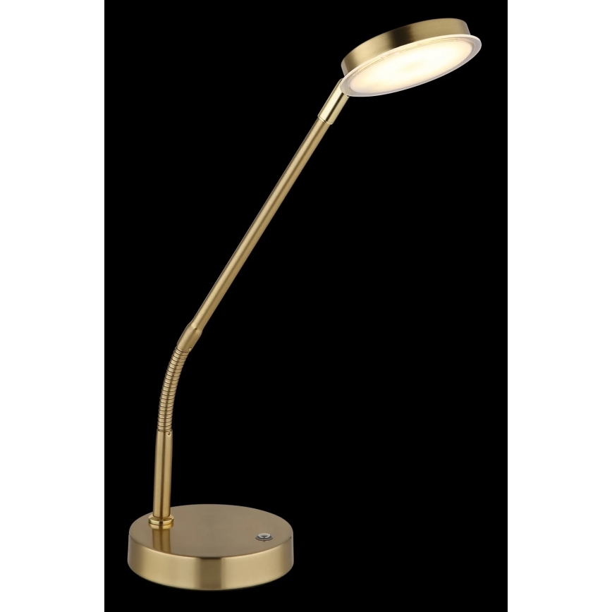 Globo - LED skārienjutīgā regulējamā galda lampa LED/6,5W/230V 2700/3350/4000K misiņš