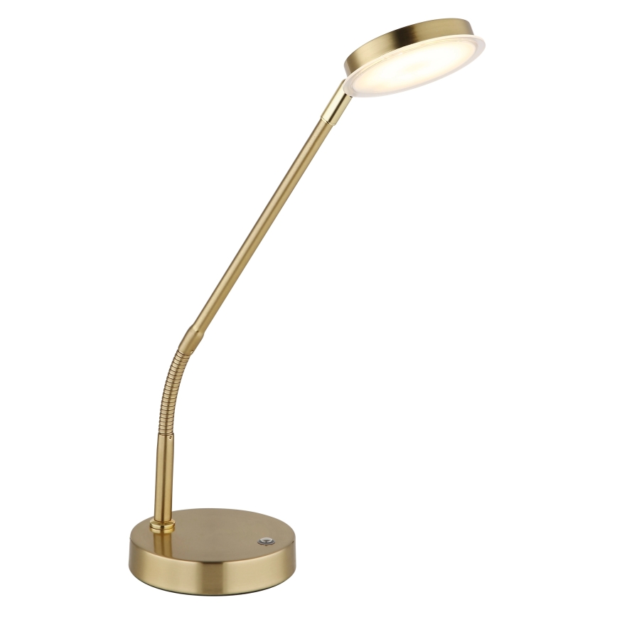 Globo - LED skārienjutīgā regulējamā galda lampa LED/6,5W/230V 2700/3350/4000K misiņš