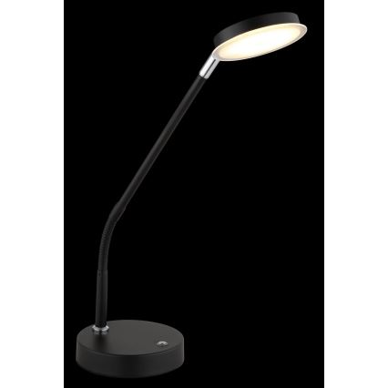 Globo - LED dimējama skārienjūtīga galda lampa LED/6,5W/230V 2700/3350/4000K melna
