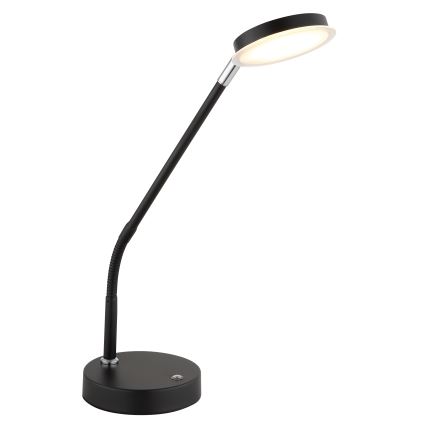 Globo - LED dimējama skārienjūtīga galda lampa LED/6,5W/230V 2700/3350/4000K melna