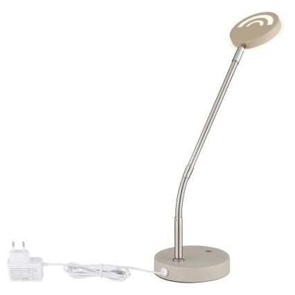 Globo - skārienjūtīga regulējama LED galda lampa LED/6,5W/230V 2700/3350/4000K bēša
