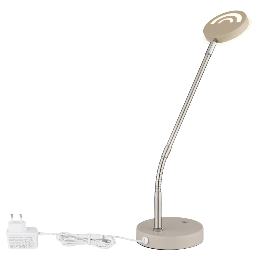 Globo - skārienjūtīga regulējama LED galda lampa LED/6,5W/230V 2700/3350/4000K bēša