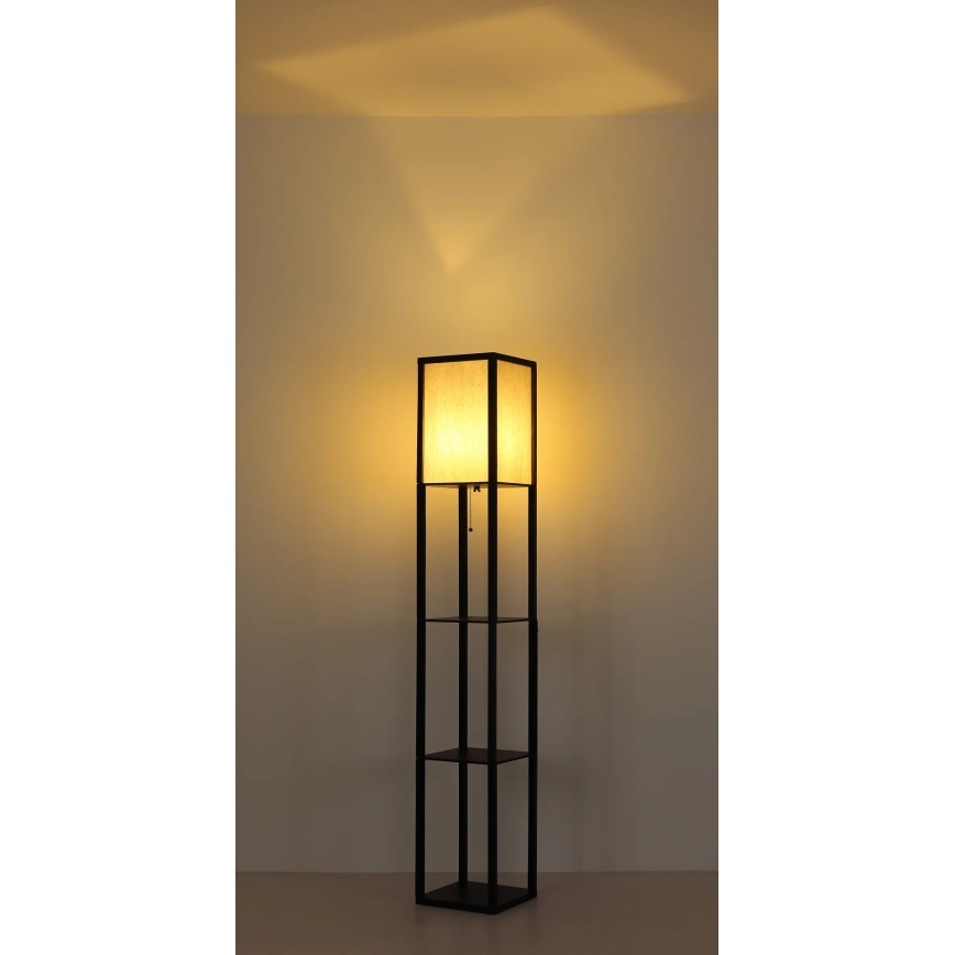 Globo - Grīdas lampa 1xE27/60W/230V melna