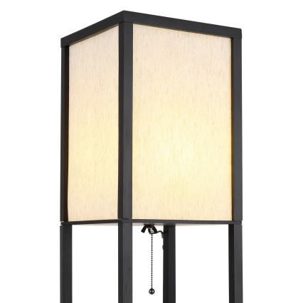 Globo - Grīdas lampa 1xE27/60W/230V melna