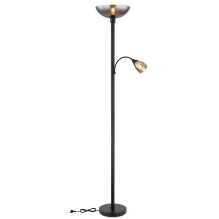 Globo - Grīdas stāvlampa 1xE27/60W/230V + 1xE14/40W
