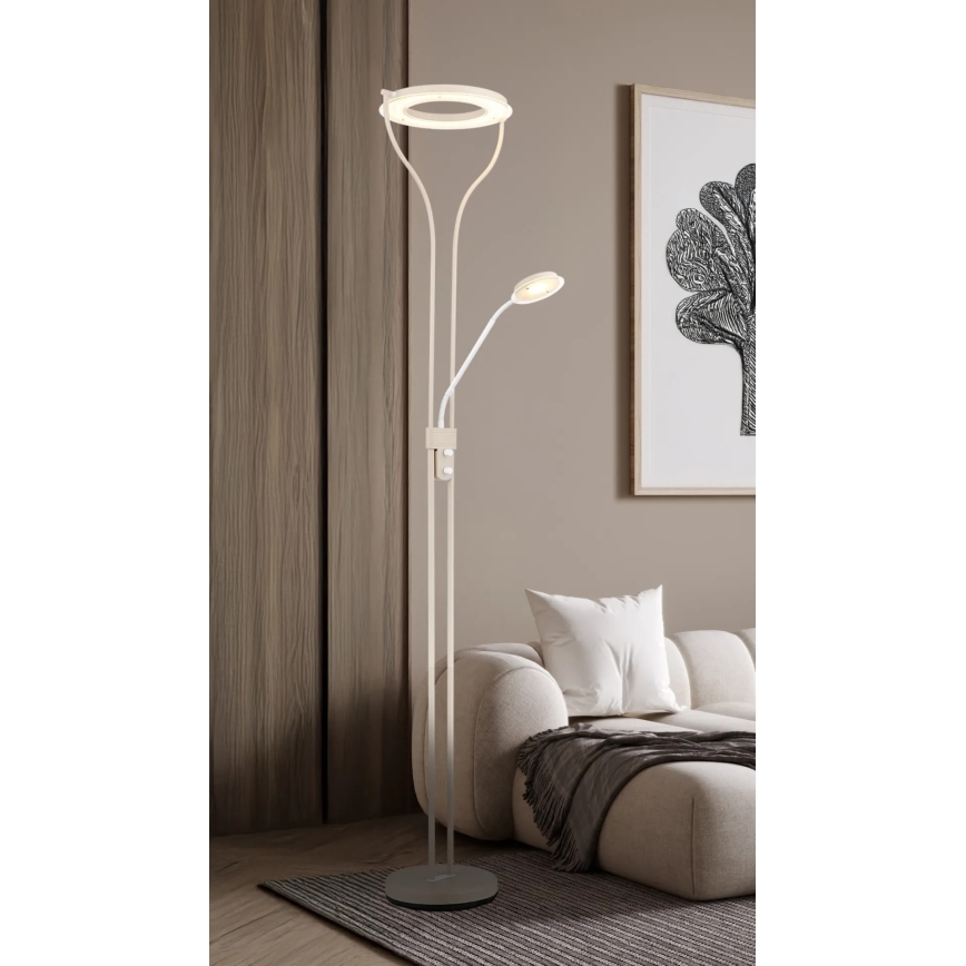 Globo - regulējama LED grīdas lampa LED/20W/230V + LED/4W 3000K