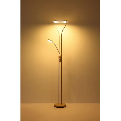 Globo - regulējama LED grīdas lampa LED/20W/230V + LED/4W 3000K
