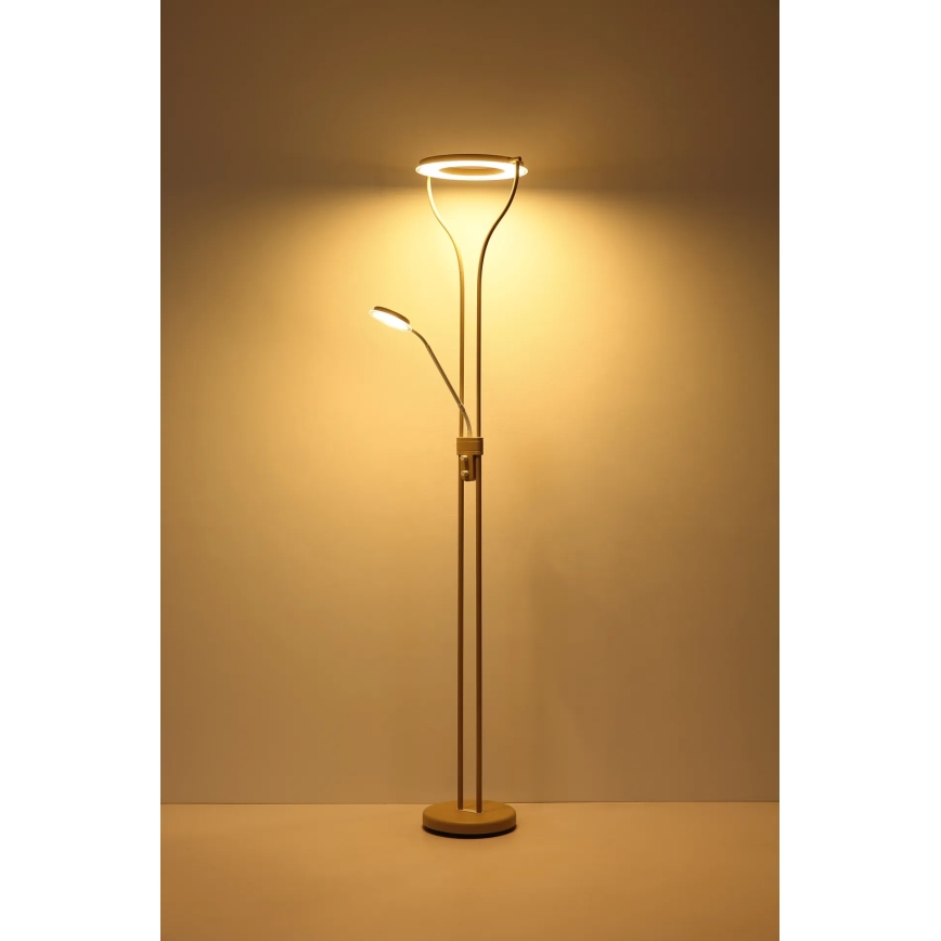 Globo - regulējama LED grīdas lampa LED/20W/230V + LED/4W 3000K