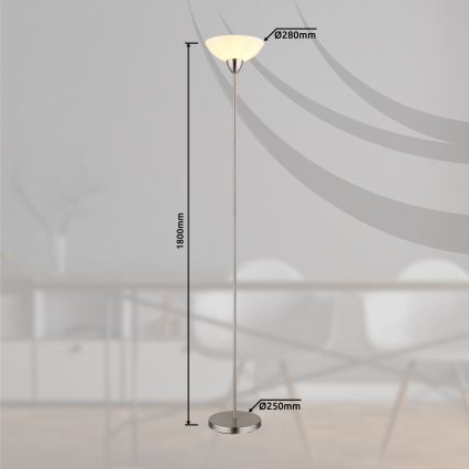 Globo - Grīdas lampa 1xE27/60W/230V