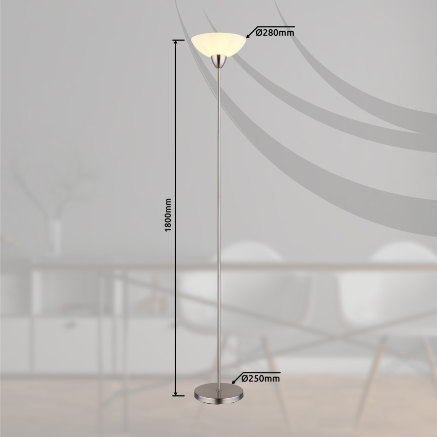 Globo - Grīdas lampa 1xE27/60W/230V