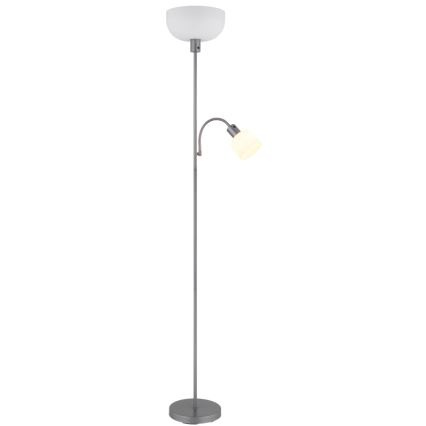Globo - Grīdas stāvlampa 1xE27/40W/230V + 1xE14/25W