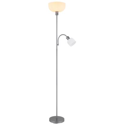 Globo - Grīdas stāvlampa 1xE27/40W/230V + 1xE14/25W
