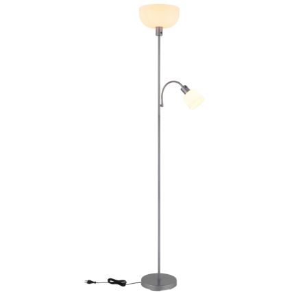 Globo - Grīdas stāvlampa 1xE27/40W/230V + 1xE14/25W
