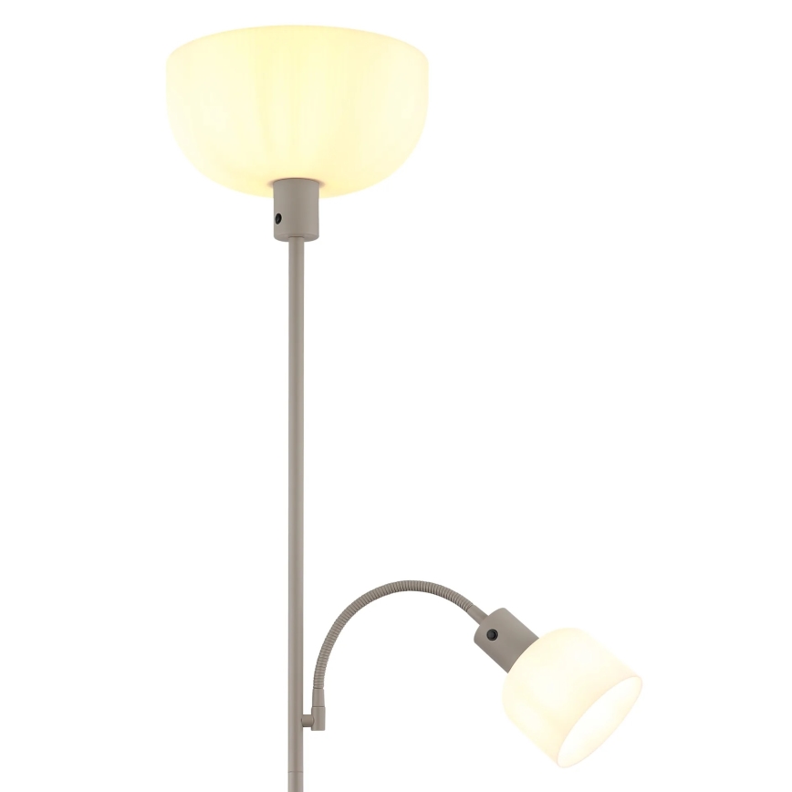 Globo - Stāvlampa 1xE27/40W/230V + 1xE14/25W