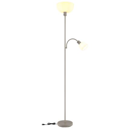 Globo - Stāvlampa 1xE27/40W/230V + 1xE14/25W