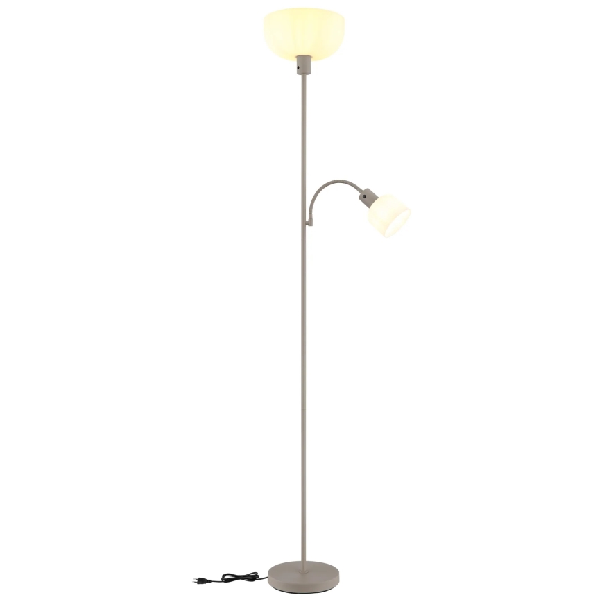 Globo - Stāvlampa 1xE27/40W/230V + 1xE14/25W