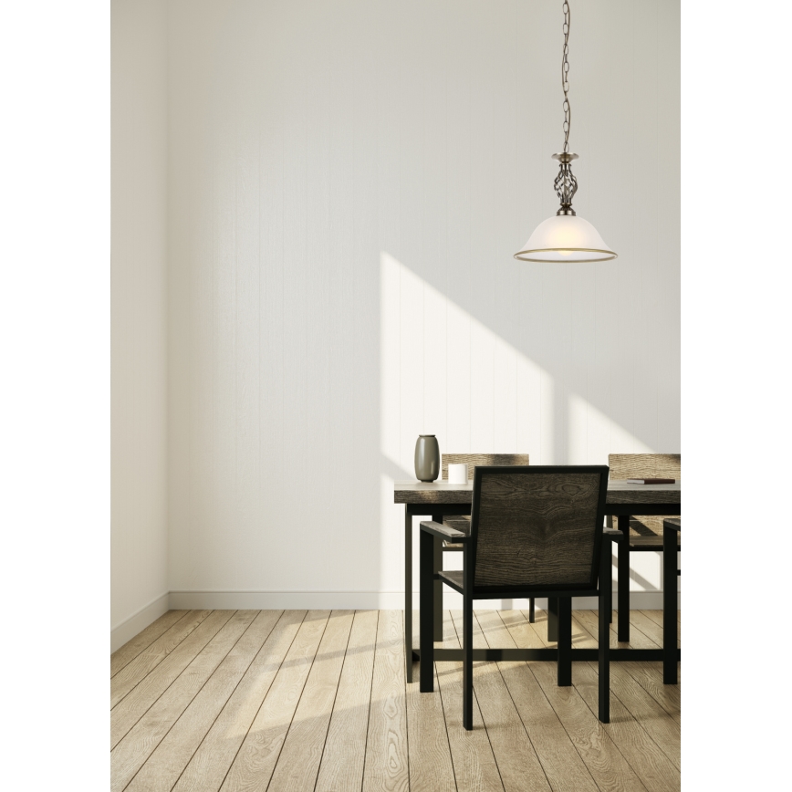 Globo - Lustra ar ķēdi 1xE27/60W/230V