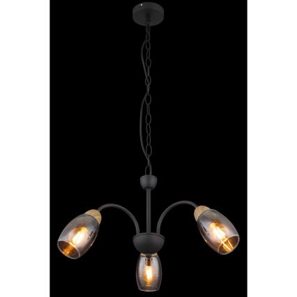 Globo - Lustra ar ķēdi 3xE14/25W/230V