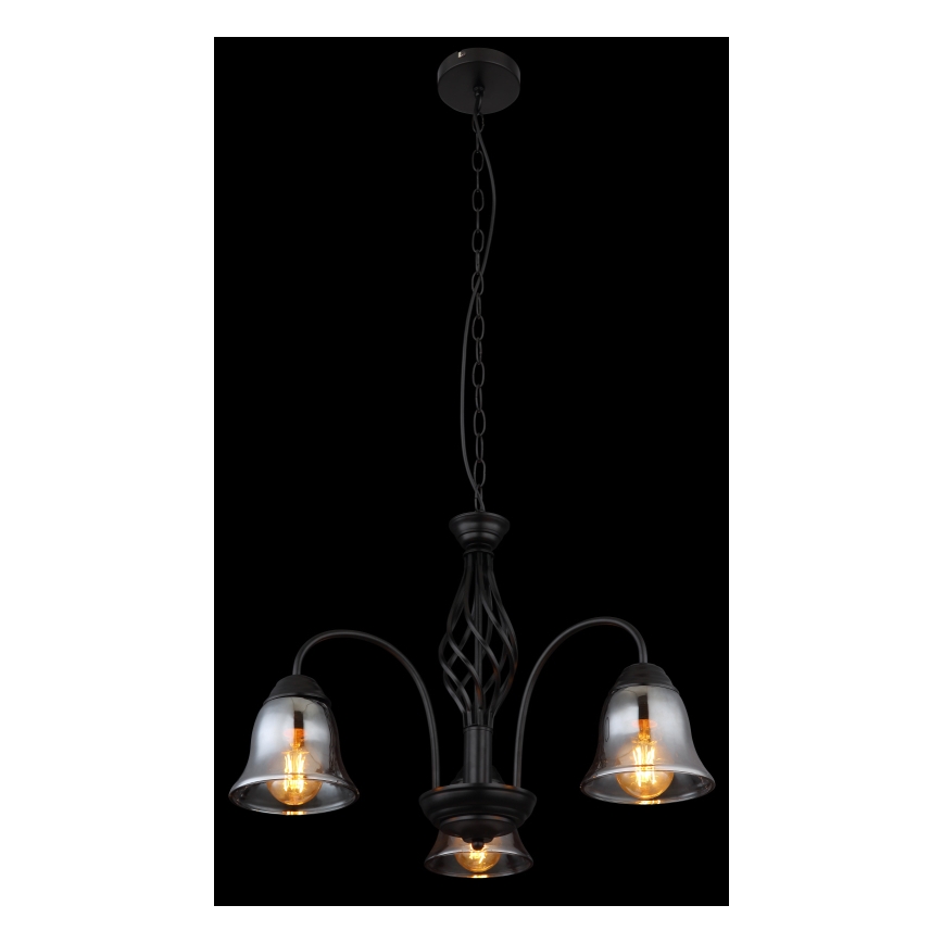 Globo - Lustra ar ķēdi 3xE27/60W/230V