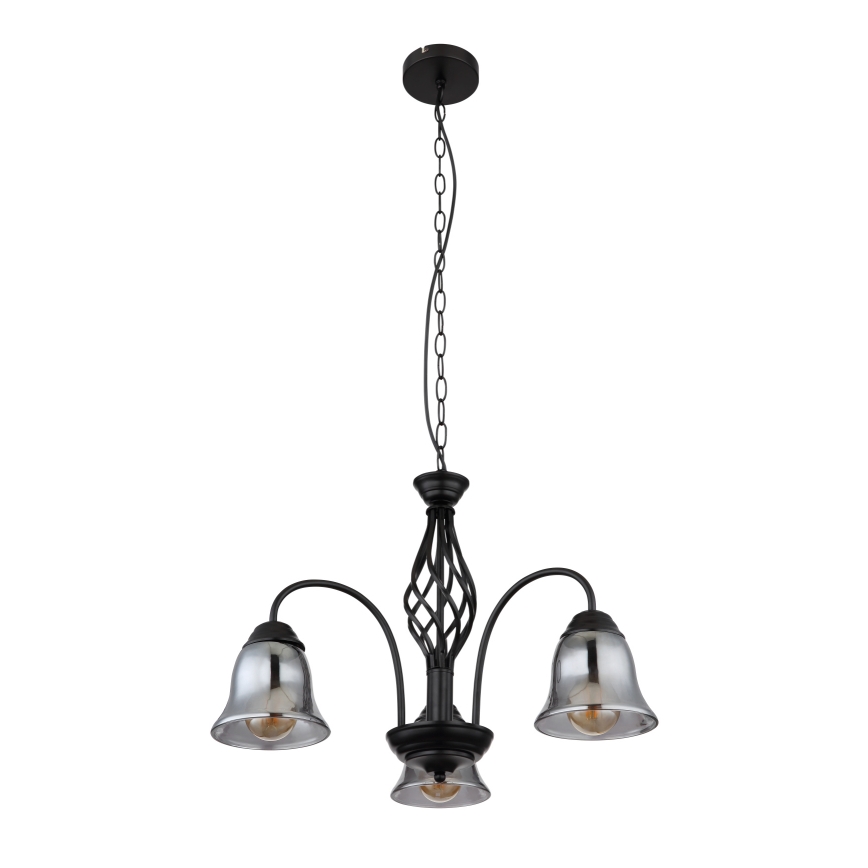 Globo - Lustra ar ķēdi 3xE27/60W/230V