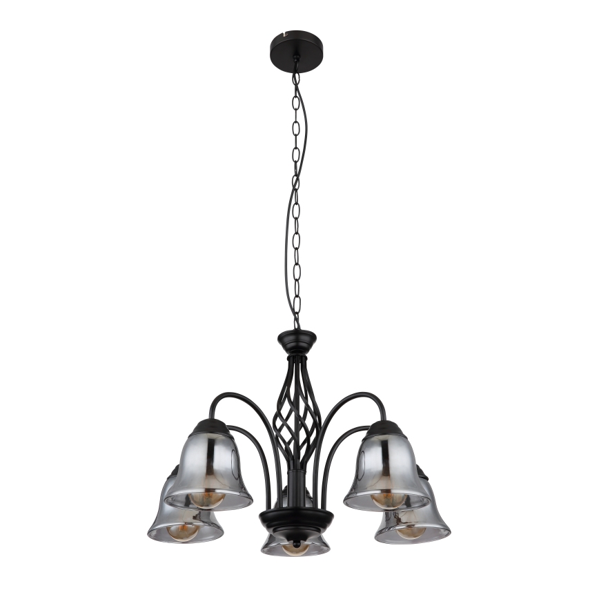Globo - Lustra ar ķēdi 5xE27/60W/230V