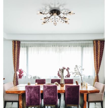 Globo - Griestu gaismeklis 8xG9/5W/230V Ø 76 cm