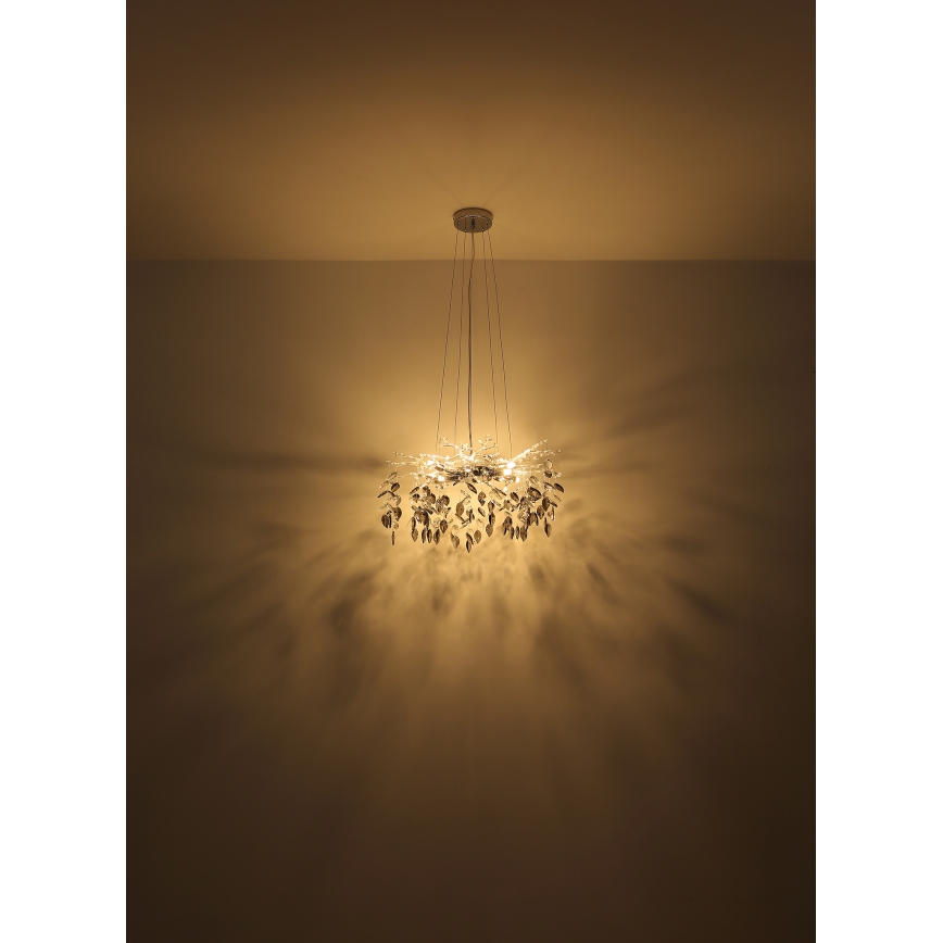 Globo - Lustra ar auklu 8xG9/8W/230V d. 61 cm zelta