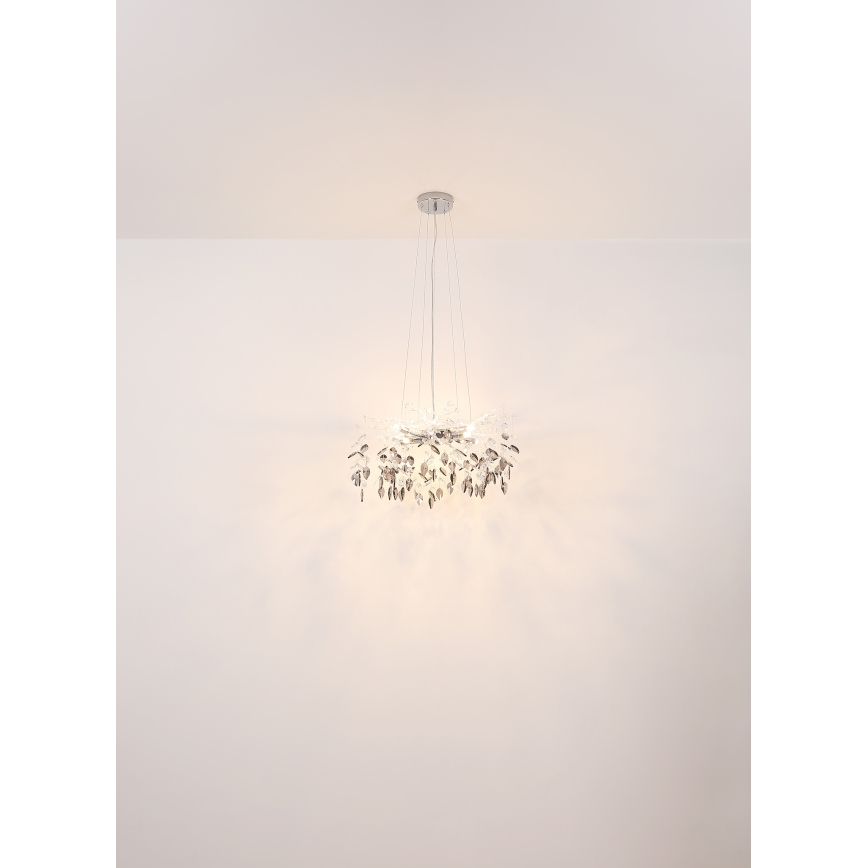 Globo - Lustra ar auklu 8xG9/8W/230V d. 61 cm zelta
