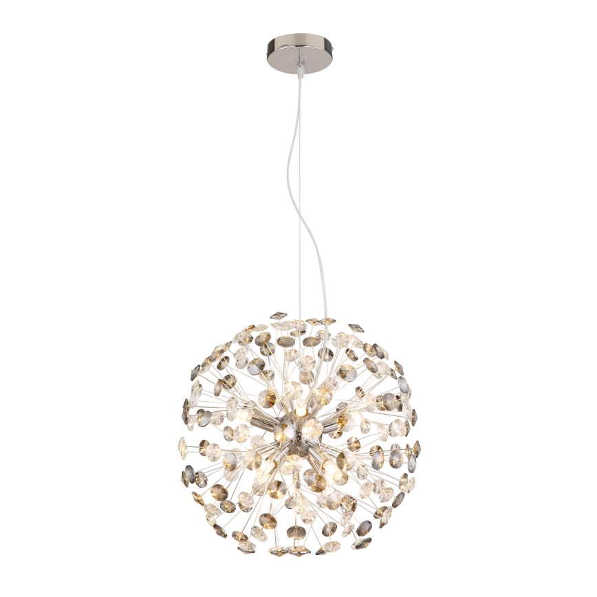 Globo - LED lustra uz stieples 8xG9/3,5W/230V spīdīgs hroms
