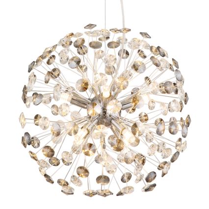 Globo - LED lustra uz stieples 8xG9/3,5W/230V spīdīgs hroms