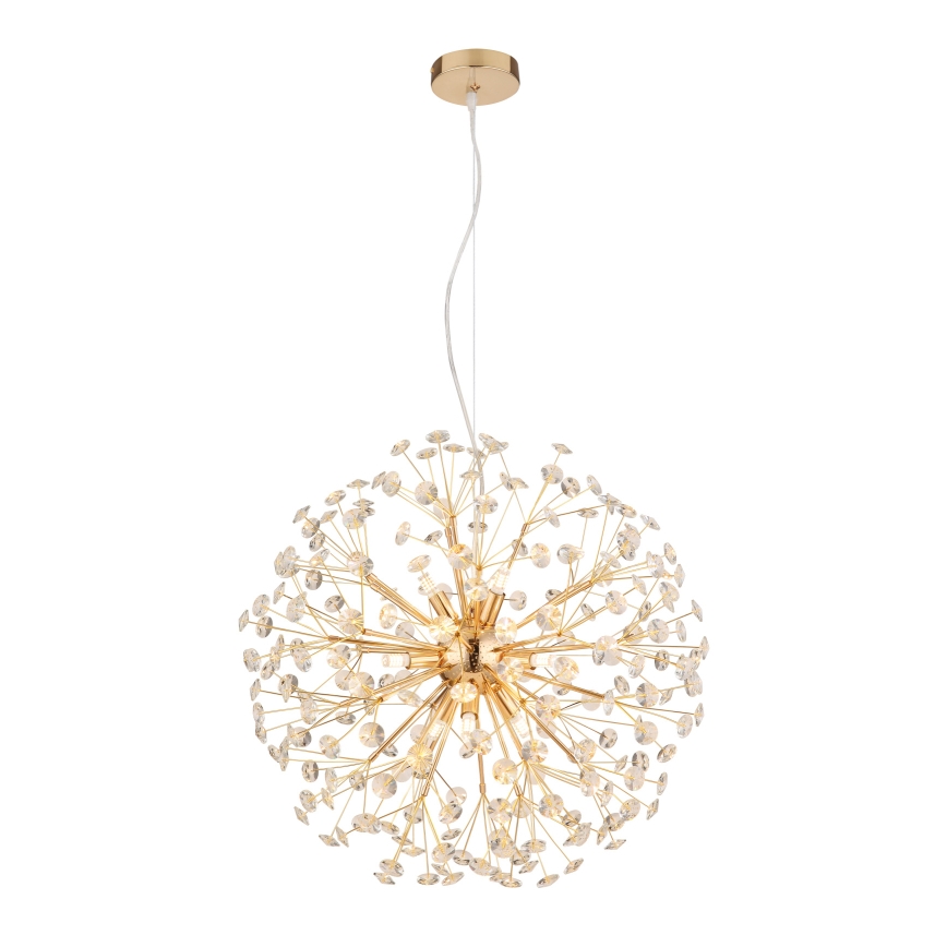 Globo - LED lustra uz troses 9xG9/3,5W/230V Ø 60 cm zeltaina