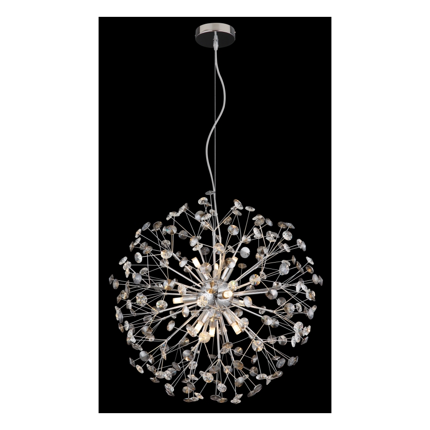 Globo - LED lustra uz troses 9xG9/3,5W/230V Ø 60 cm spīdīgs hroms