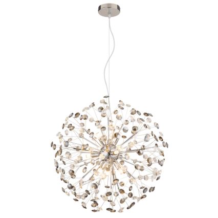 Globo - LED lustra uz troses 9xG9/3,5W/230V Ø 60 cm spīdīgs hroms