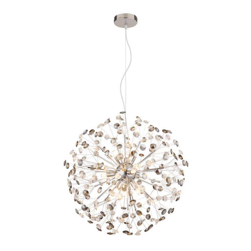 Globo - LED lustra uz troses 9xG9/3,5W/230V Ø 60 cm spīdīgs hroms