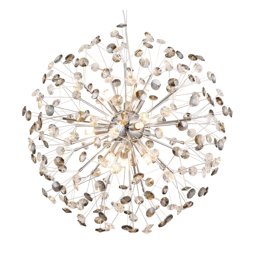Globo - LED lustra uz troses 9xG9/3,5W/230V Ø 60 cm spīdīgs hroms