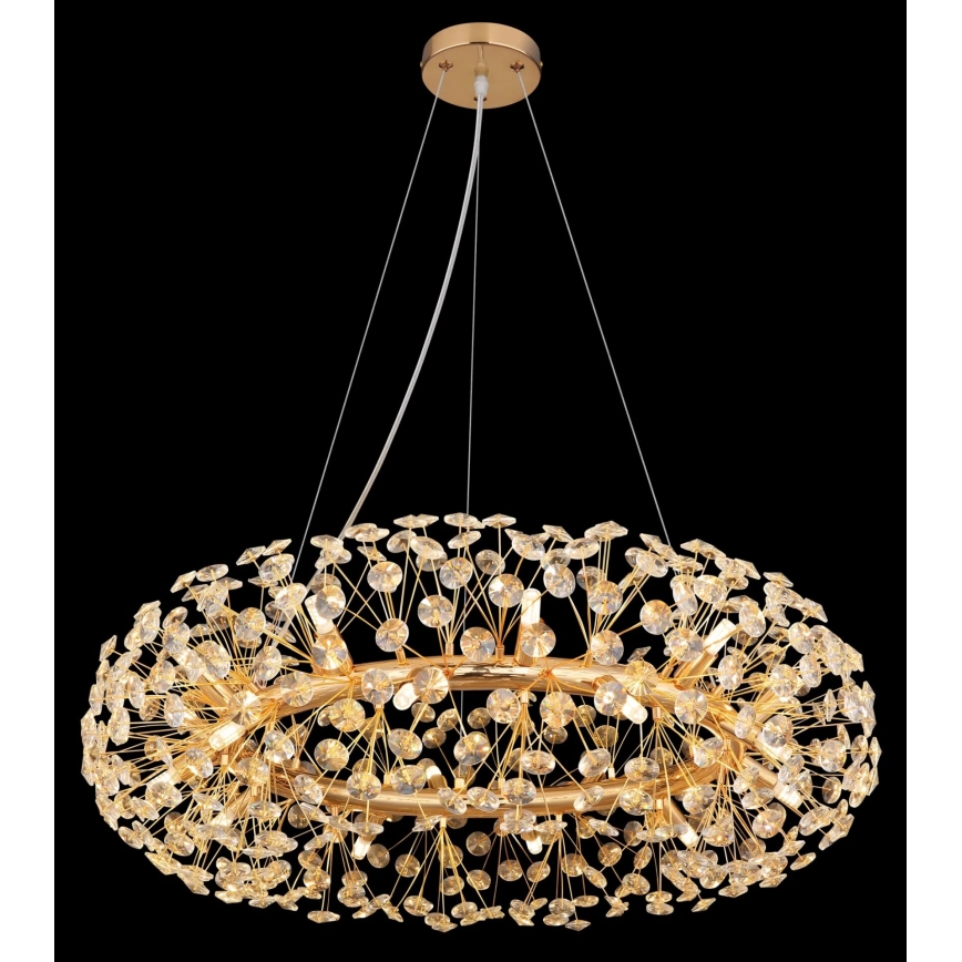 Globo - LED Kristāla lustra ar auklu 20xG9/3,5W/230V