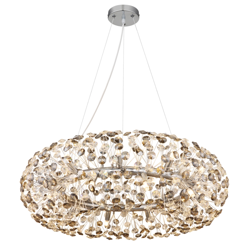 Globo - LED kristāla lustra uz troses 20xG9/3,5W/230V