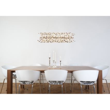Globo - LED lustra uz troses 12xG9/3,5W/230V spīdīgs hroms